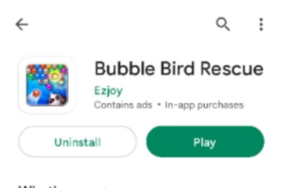 Game Offline yang luar biasa Bubble Bird